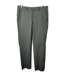 Cavi Pants 32x32 Gray Straight Flat-Front Pockets